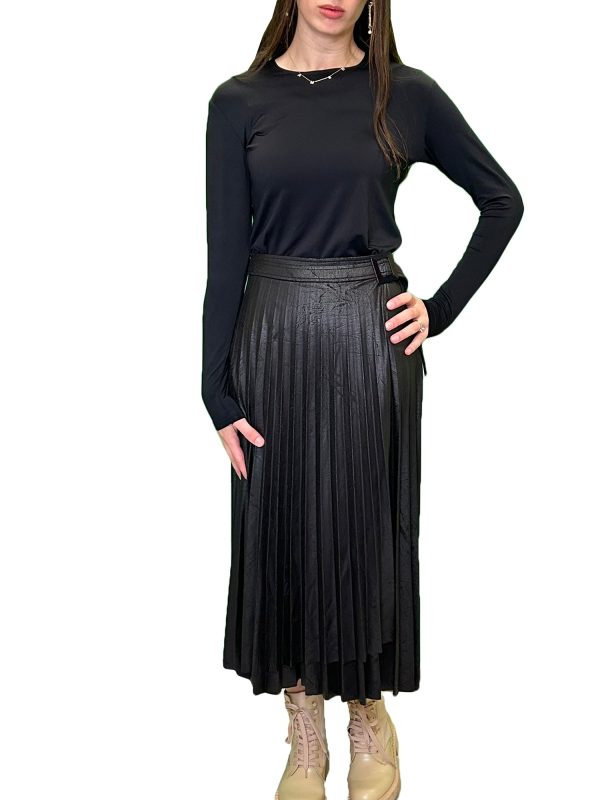 Nevidex Pleat Buckle Skirt